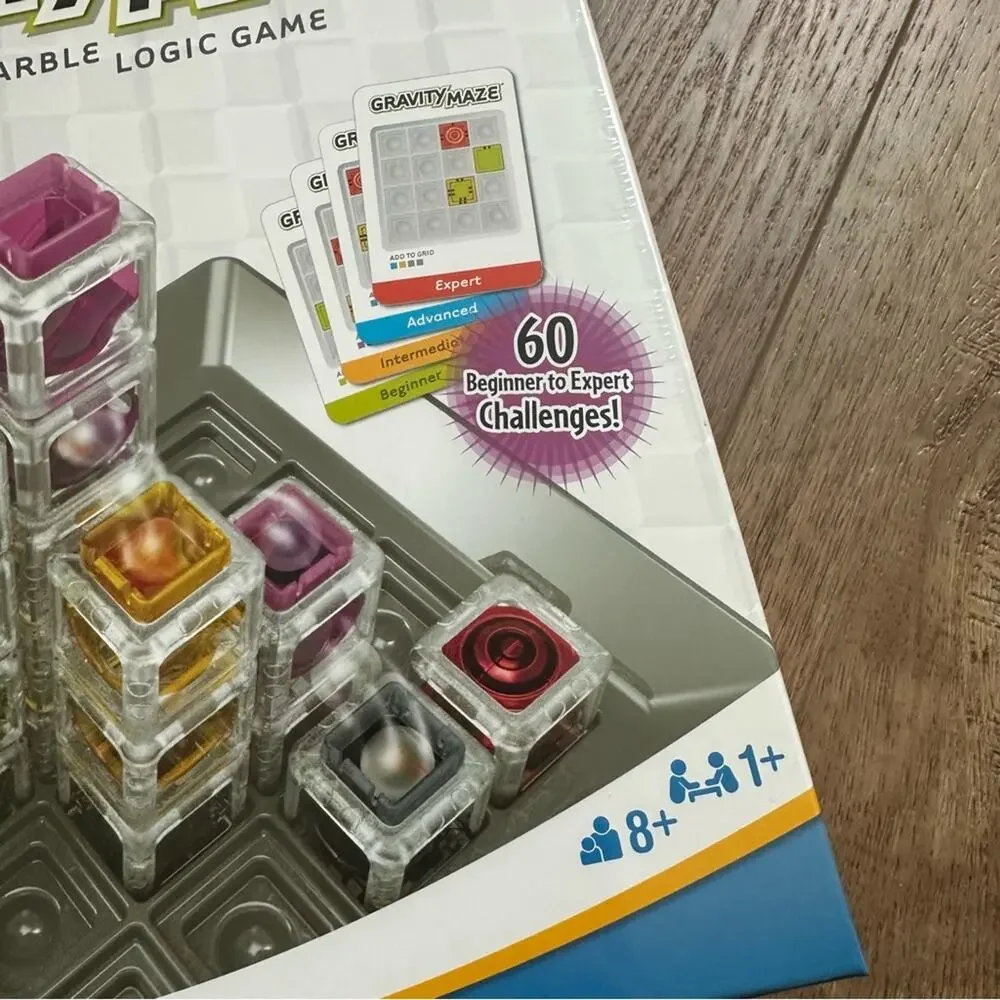 NEW!! Gravity Maze Logic Game, ThinkFun, Falling Marble, Multi-Player,‎ 8+